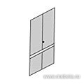 Комплект высоких дверей для платяного шкафа