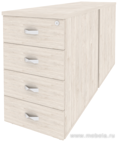 Тумба двойная приставная / опорная