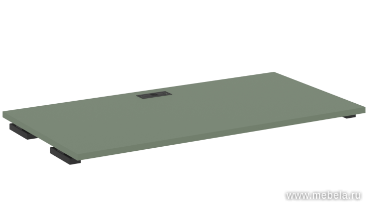 Стол приставка к двум опорным тумбам/шкафам