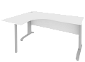 Стол эргономичный на металлокаркасе (левый)