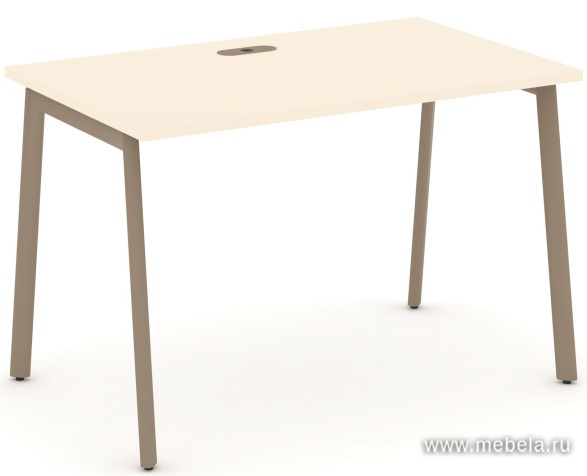 Стол письменный на металлокаркасе