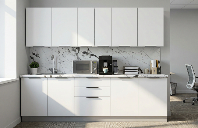 фото Кухня Вок Белый №3