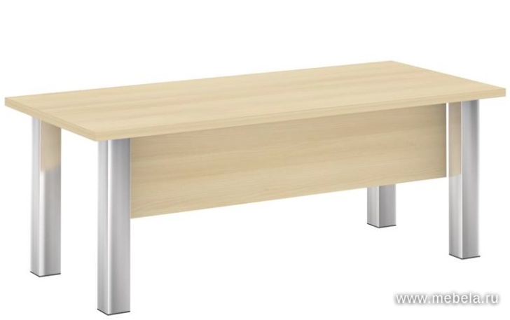 Стол для руководителя на металлокаркасе