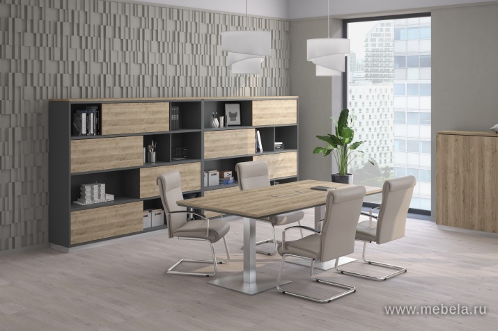 Стол на опорной тумбе