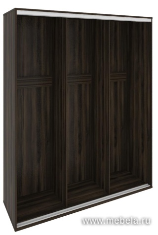 Высокий корпус шкафа-купе + трэк (3-х секционный)