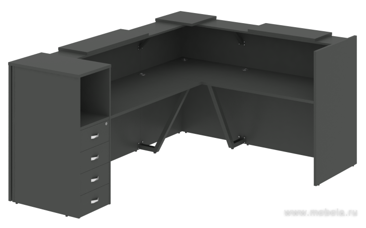 Стойка ресепшн угловая 6