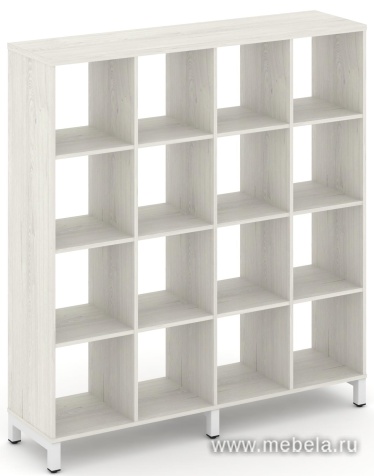 Каркас стеллажа 4 яруса (без вставок и задних стенок)