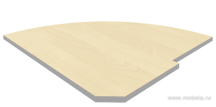 Полка для стойки угловой (завершающий элемент)