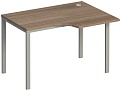 Стол эргономичный правый на металлокаркасе