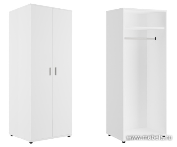 Гардероб глубокий (штанга)