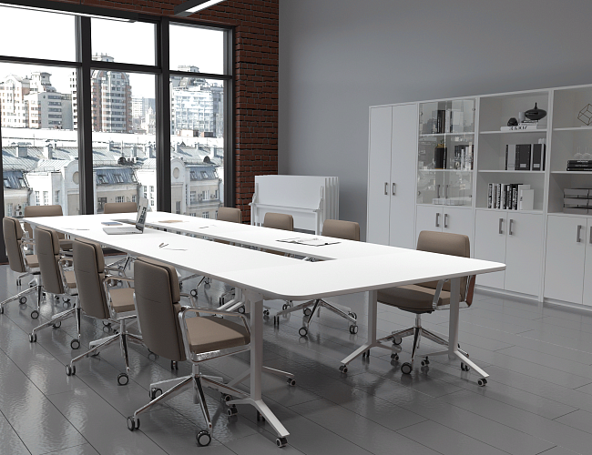 фото столы складные Моби Светлый №5