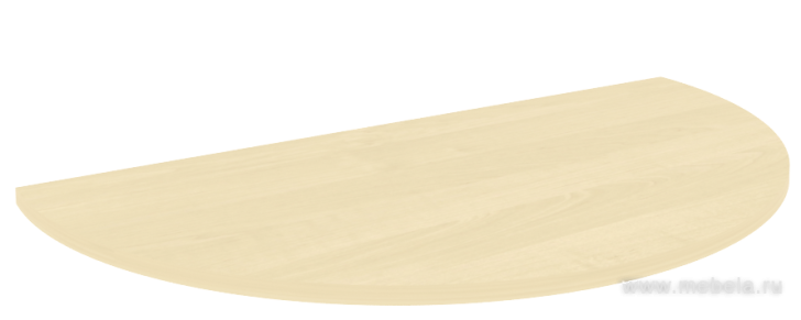 Полукруг на два стола