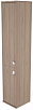 Офисный шкаф высокий узкий закрытый