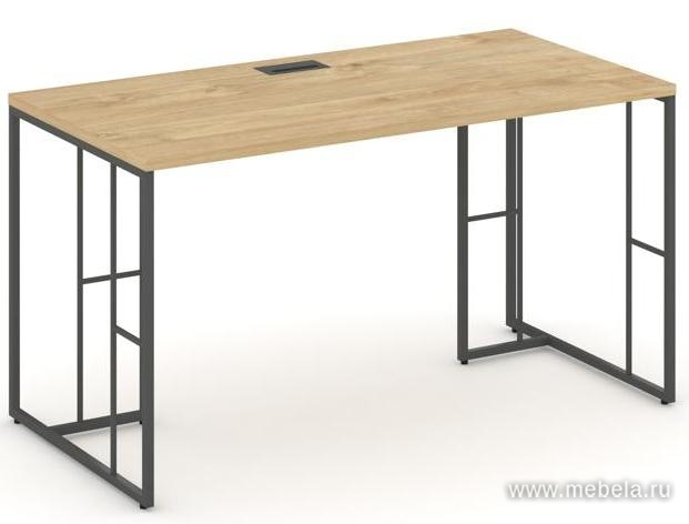 Стол письменный на металлокаркасе