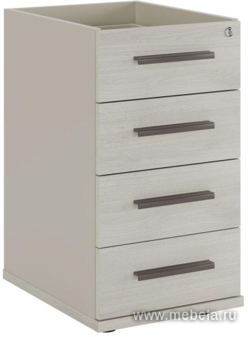 Тумба приставная без топа 4 ящика