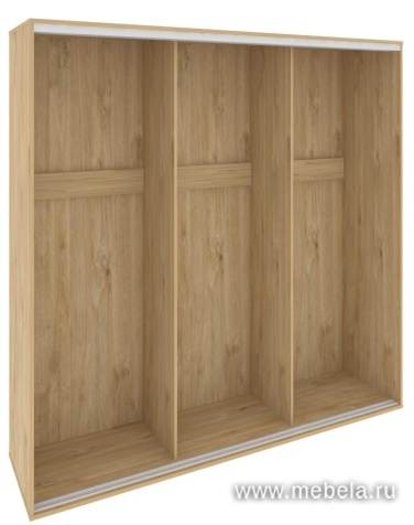 Высокий корпус шкафа-купе + трэк (3-х секционный)