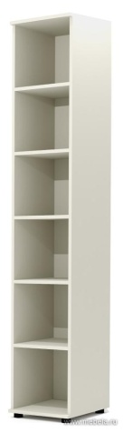 Офисный шкаф узкий (каркас беж)