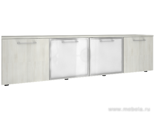 Тумба модульная (стекло Белое / Черное)