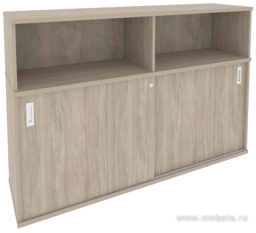 Офисный шкаф-купе приставной / опорный