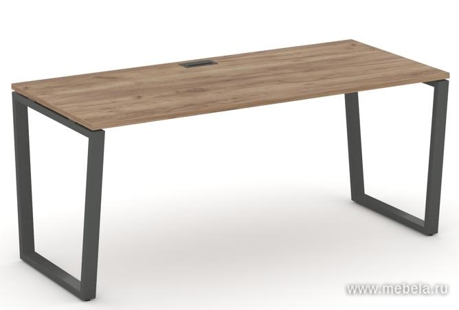 Стол руководителя на металлокаркасе
