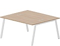 Составной Стол на 2 рабочих места (4 громмета)