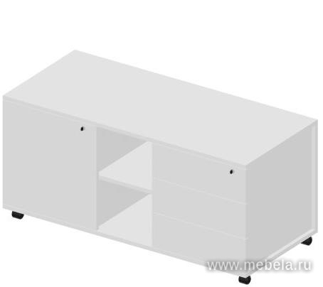 Тумба сервисная (3 секции) без ручек (прав./лев.)
