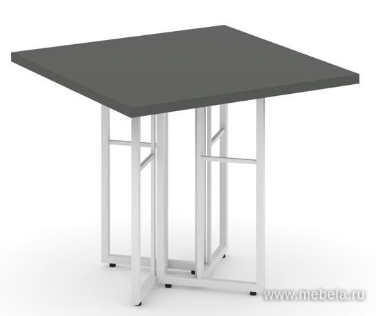 Стол журнальный на металлических опорах