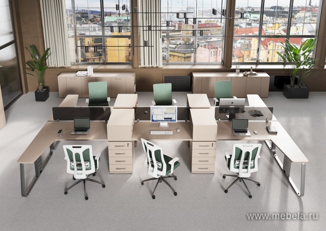 Тумба сервисная на колесах правая