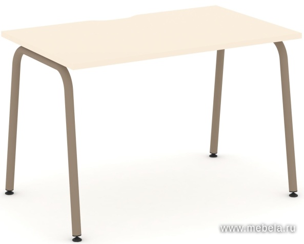 Стол письменный на металлокаркасе