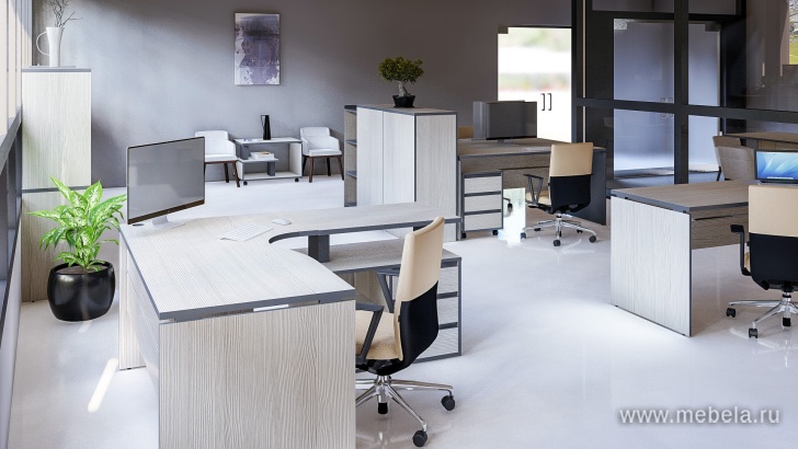 Офисный шкаф средний узкий