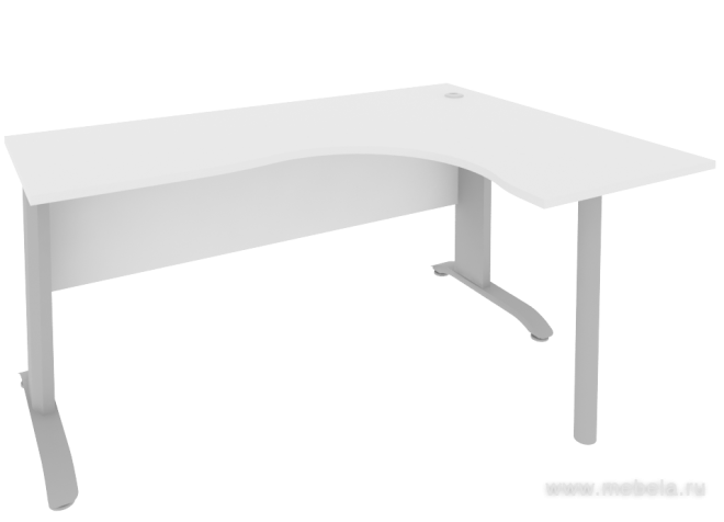 Стол эргономичный на металлокаркасе (правый)