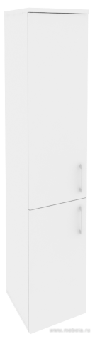 Офисный шкаф высокий узкий (лев/прав) 