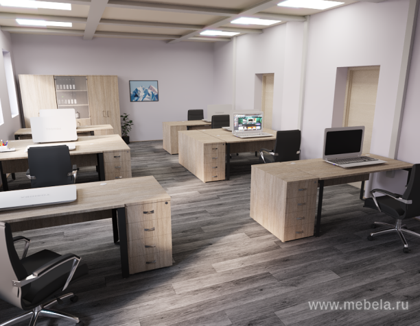 Царга для стола на металлокаркасе