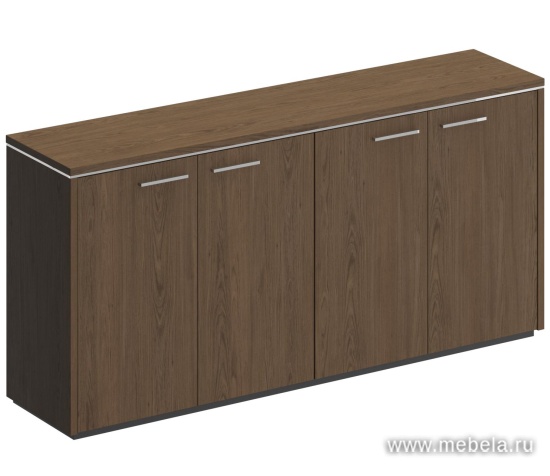 Офисный шкаф для документов низкий закрытый