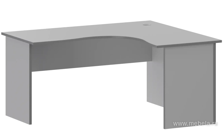 Письменный стол криволинейный, правый