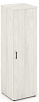 Гардероб узкий глубокий универсальный, задняя стенка ЛДСП
