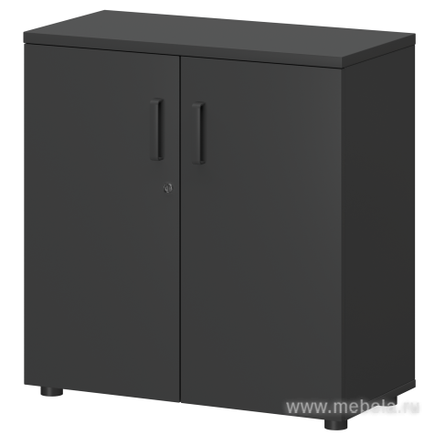 Офисный шкаф для документов низкий закрытый