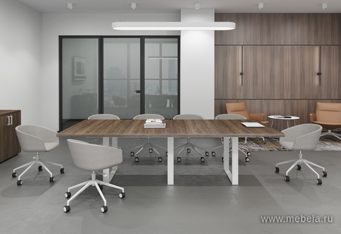 Офисный шкаф для документов (4 полки, ручки - хром)