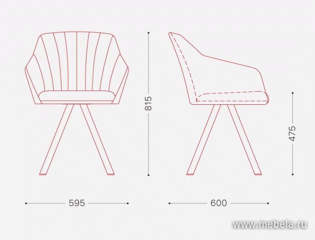 стул Шандон Луч