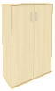 Офисный шкаф средний широкий (2 средние двери ЛДСП)