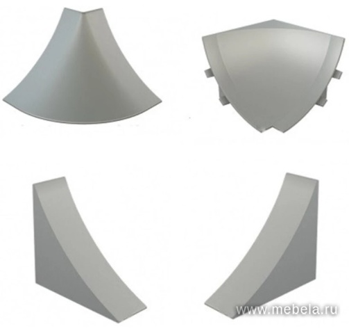 Уголки плинтуса пристеночного (комплект)