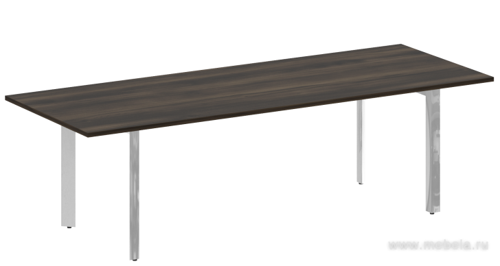 Стол для переговоров на П-образном каркасе