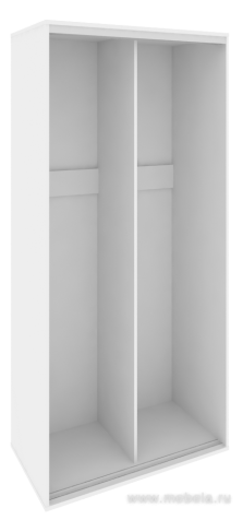 Высокий корпус шкафа-купе + трэк (2-х секционный)