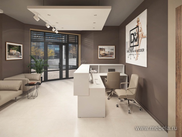 Стойка ресепшн правая (короткая сторона слева)