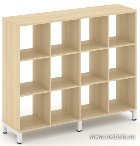 Каркас стеллажа 3 яруса (без вставок и задних стенок)