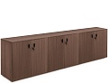 Офисный шкаф низкий широкий
