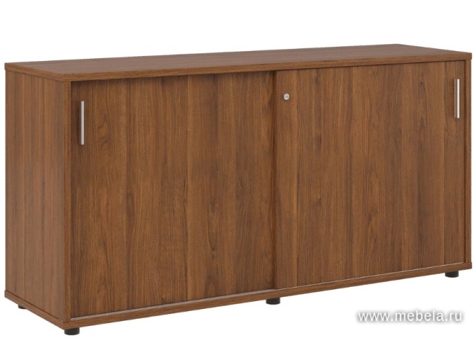 Тумба низкая с раздвижными фасадами