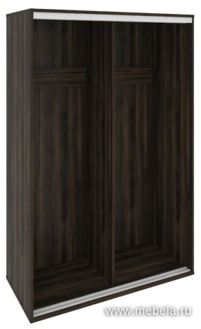 Низкий корпус шкафа-купе + трэк (2-х секционный)