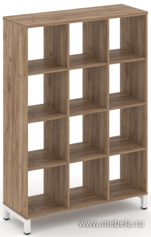 Каркас стеллажа 4 яруса (без вставок и задних стенок)