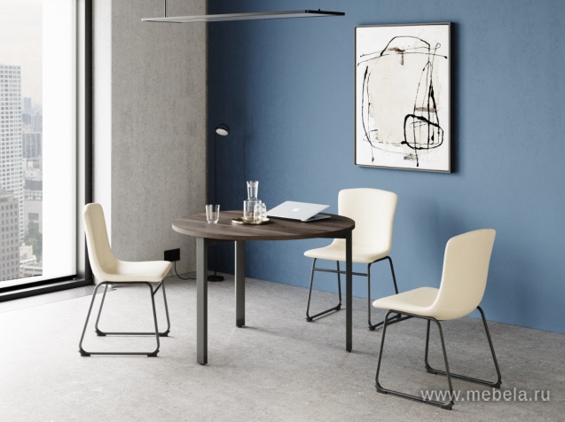 Бенч-система на 2 места на металлокаркасе, опоры 90гр							